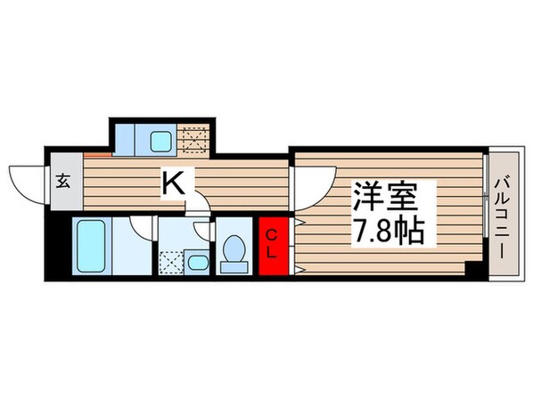 ハイツルミエールの物件間取画像